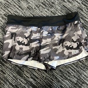 Nike camo swim shorts